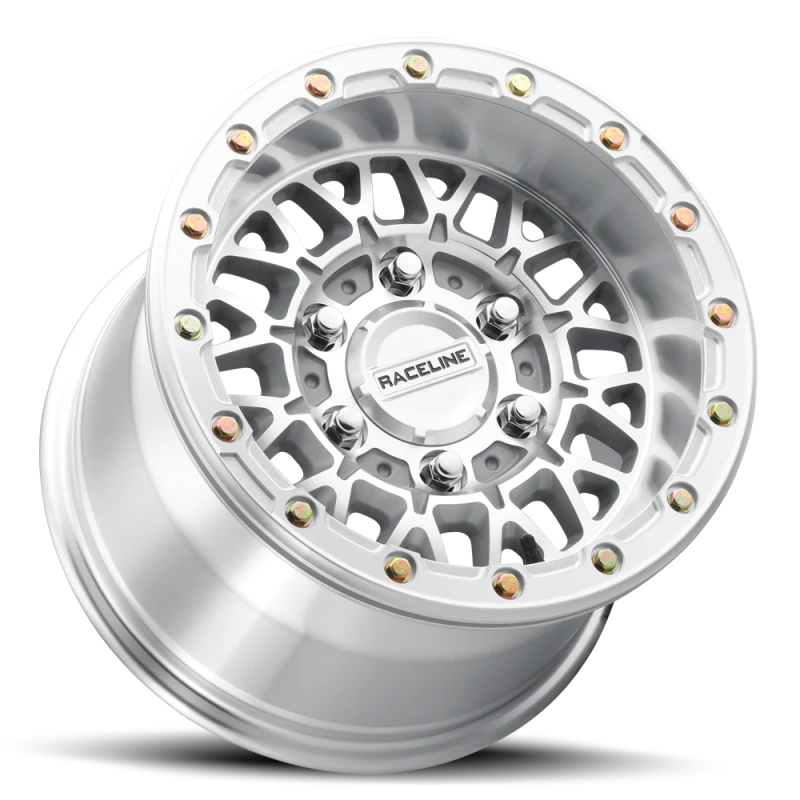 Raceline A15 Omega 15x10in / 6x139.7 BP / 25mm Offset / 78.1mm Bore - Machined