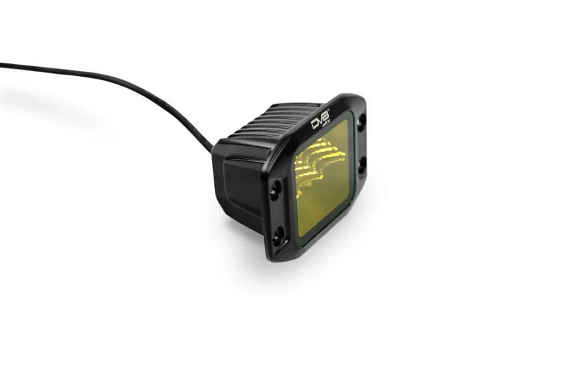 DV8 3-Zoll Elite Serie LED Amber Flush Mount Pod Light