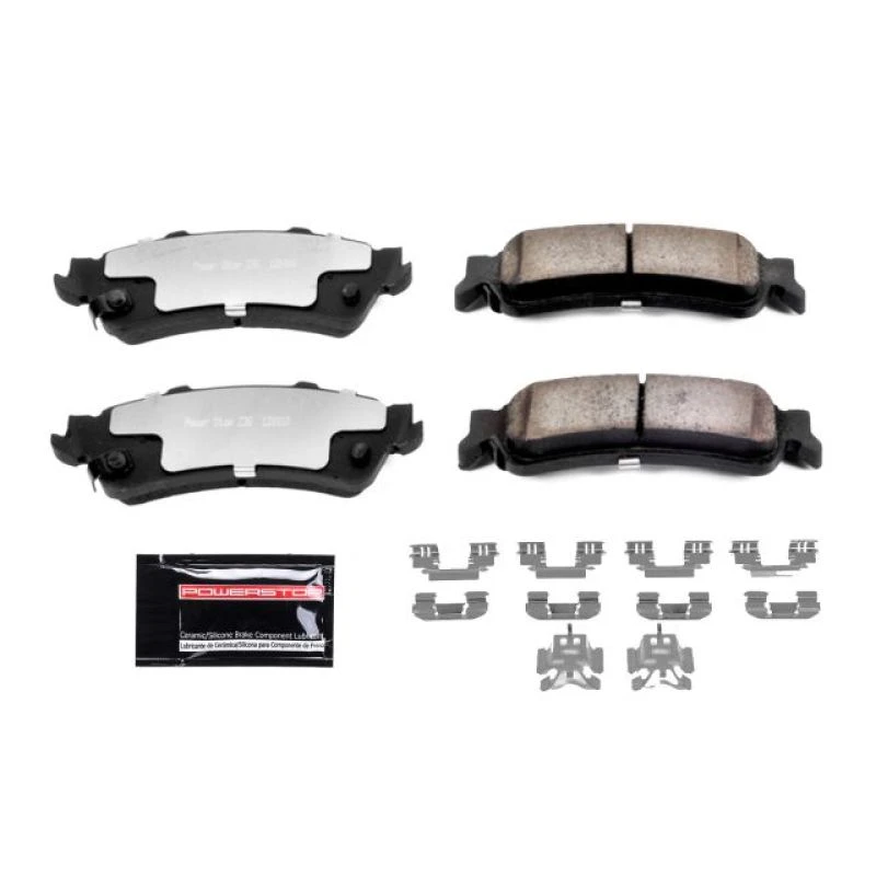 powerstop_Z36-792-67945972a0add Power Stop 00-05 Cadillac DeVille Rear Z36 Truck & Tow Brake Pads w/Hardware