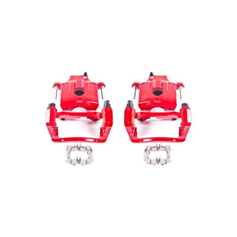 Power Stop 04-07 Buick Rainier Rear Red Calipers w/Brackets - Pair