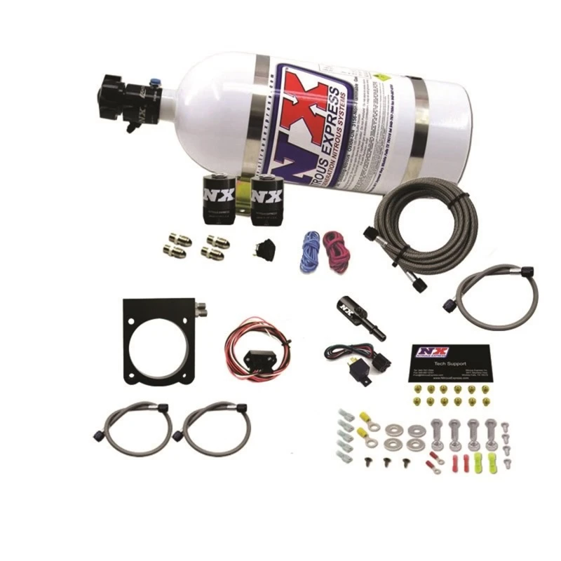 nitrous-express_20971-10-6794301eb1cd9 Nitrous Express Dodge 3.6L V6 Nitrous-Plate-Kit (50-200PS) mit 10lb-Flasche