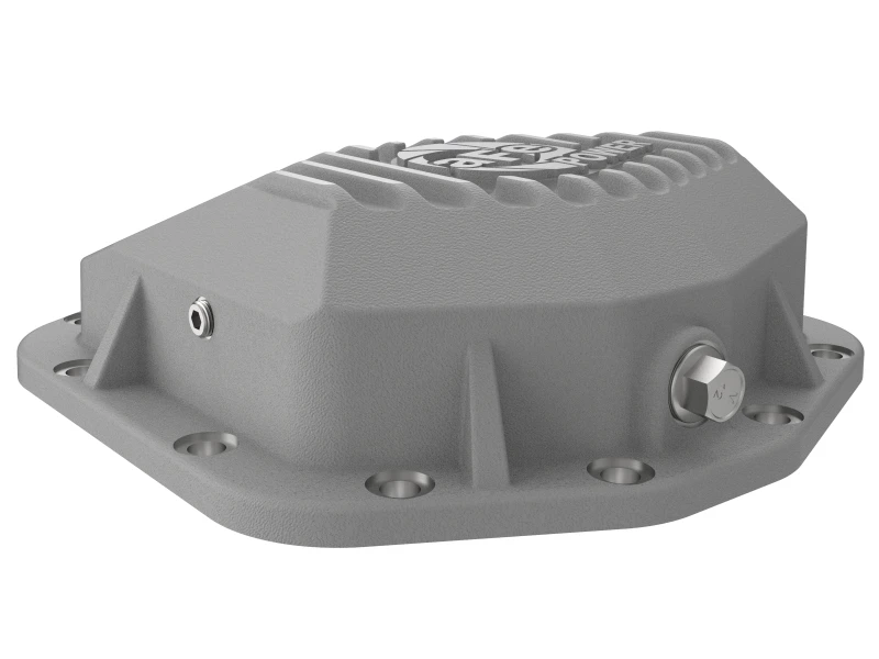aFe Power Street Series Hinterachs-Abdeckung Raw mit bearbeiteten Rippen 18-21 Jeep Wrangler JL Dana M200