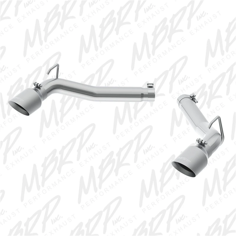 MBRP 2010-2015 Chevrolet Camaro V8 6.2L 3in T304 Axle-Back-Muffler-Lösung