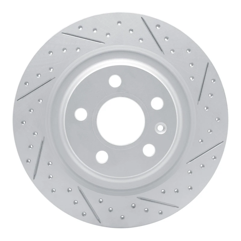DFC 19-25 Volvo Xc40 Rear Right Drilled & Slotted Geoperformance Rotor