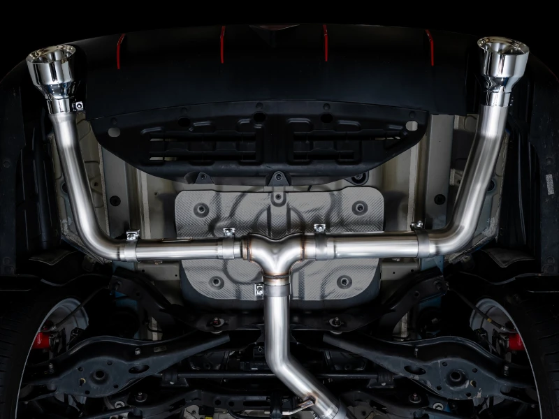 AWE 22-26 Hyundai Elantra N Track Edition Cat-Back Exhaust - Chrome Silver Tips