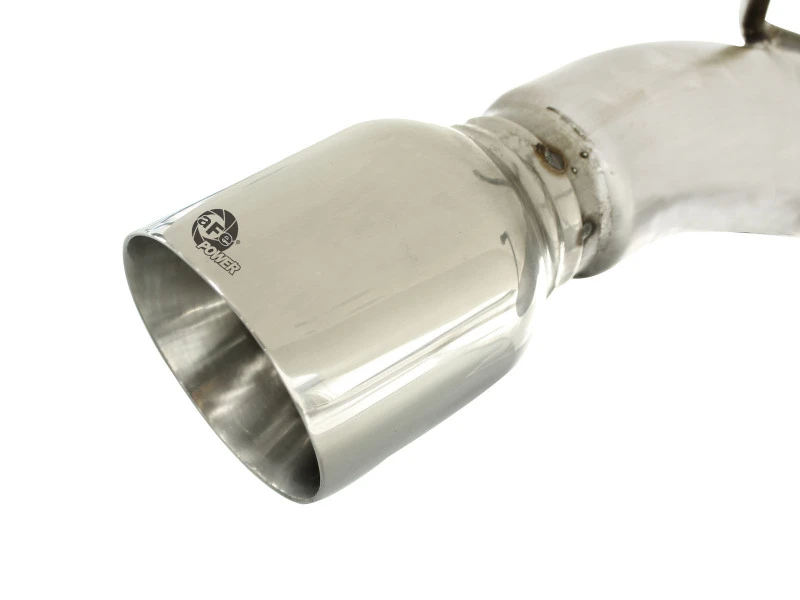 aFe MACHForce XP Auspuff 3 Zoll Edelstahl CB/10-13 Chevy Camaro V8-6.2L (td) (polierte Spitze)