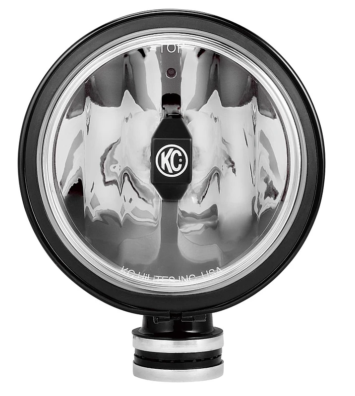 KC HiLiTES 6in. Daylighter Gravity G6 LED Light 20w SAE/ECE Driving Beam (Single) - Black SS