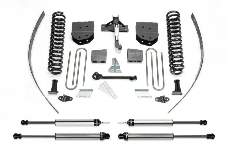 Fabtech 08-15 Ford F250 4WD mit Überlast 8-Zoll-Basis-System mit Dlss-Stoßdämpfern