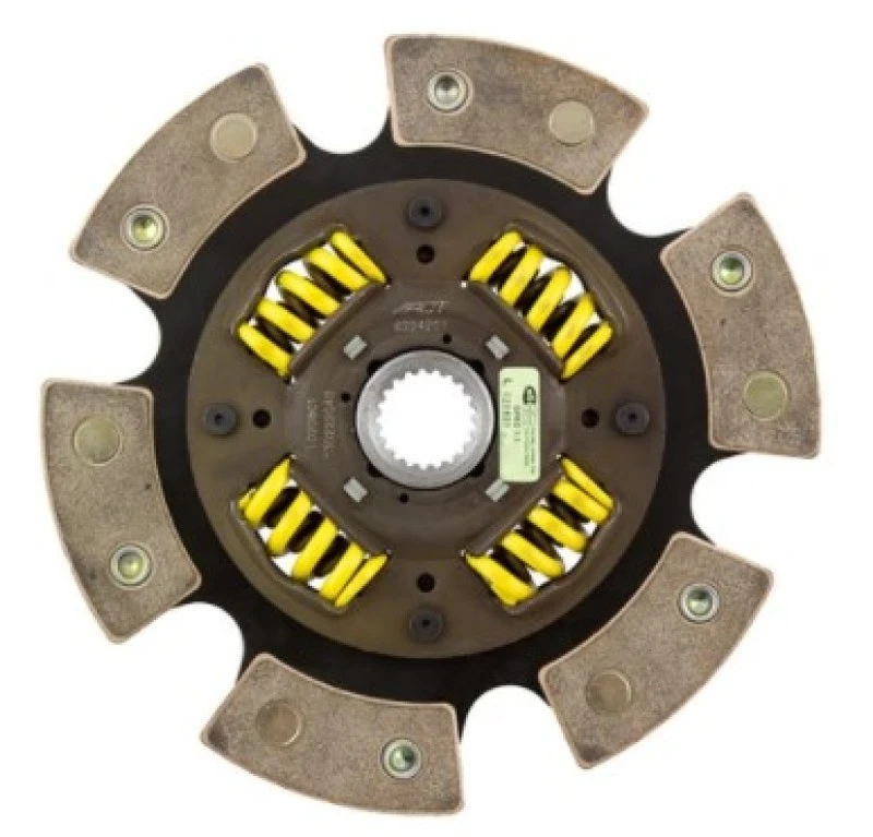 ACT 6 Pad Sprung Race Disc for LS Engine/Flywheel with Nissan 350Z Trans/Input Shaft