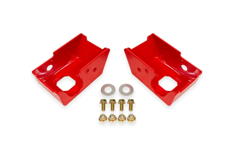 bmr-suspension_SG1860R-68669d89140d9 BMR Hintere Stoßdämpfer-Montage-Unterfahrschutzbleche für 2021+ Ford Bronco (ohne Bronco Sport) – Rot