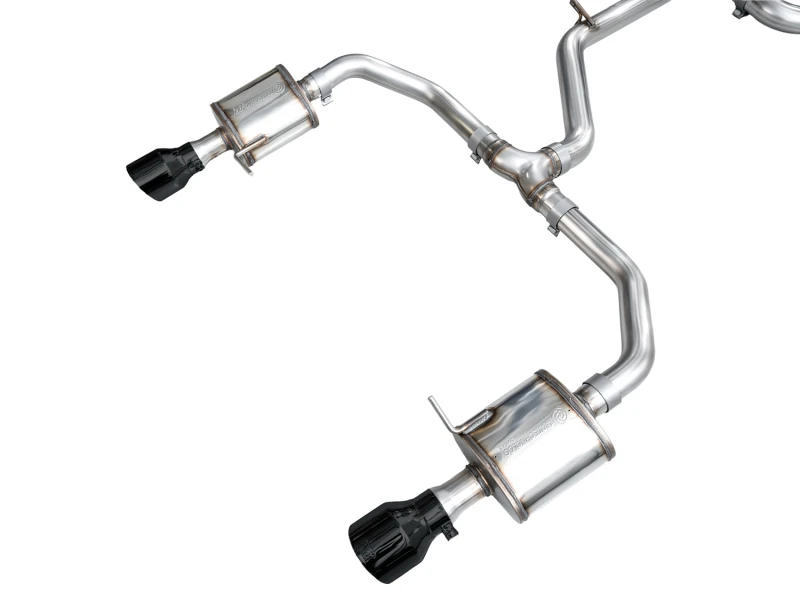 AWE 22-25 Volkswagen Jetta GLI Touring Edition Exhaust - Diamond Black Tips