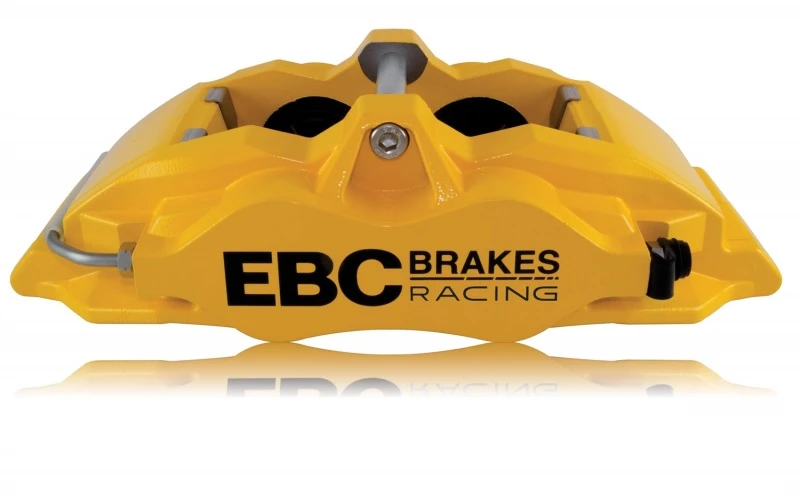 ebc_BC4101YEL-L-67931f630b111 EBC Racing 92-00 BMW M3 (E36) Front Right Apollo-4 Yellow Caliper (for 355mm Rotor)