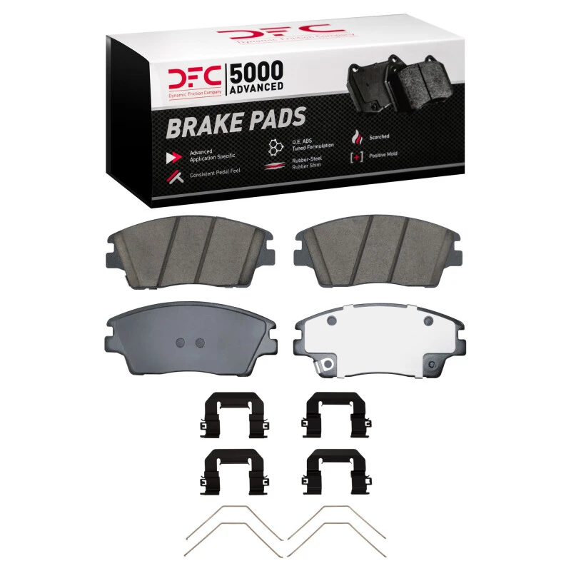 DFC 16-22 Hyundai Tucson Front 5000 Advanced Ceramic Brake Pads and Hardware Kit