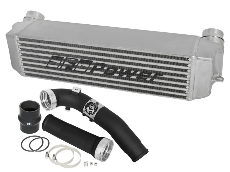 aFe Bladerunner Intercooler mit schwarzen Rohren 12-16 BMW 328i (F3X) 2.0L N20