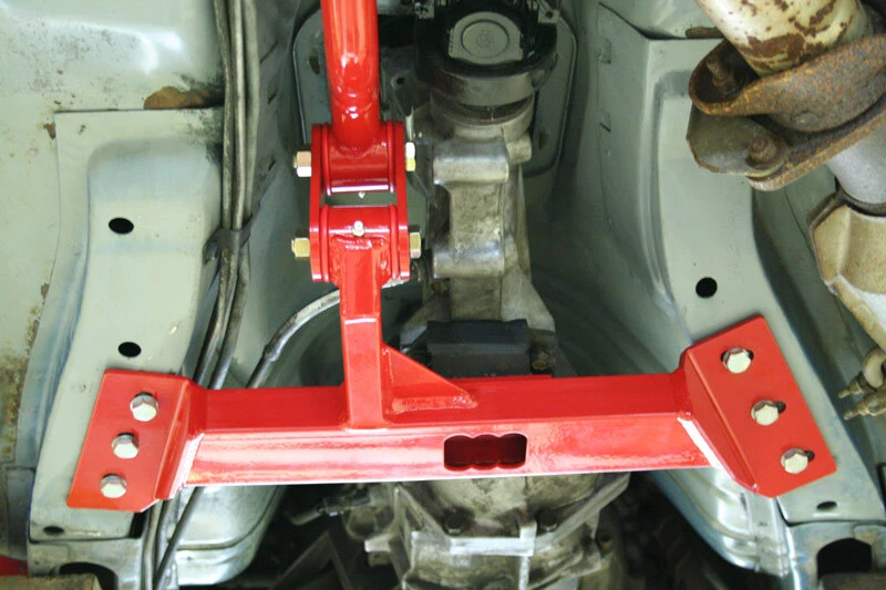 UMI Performance 82-92 GM F-Body Tunnel Mounted Trq. Arm Fits TH400- No Loop - Black