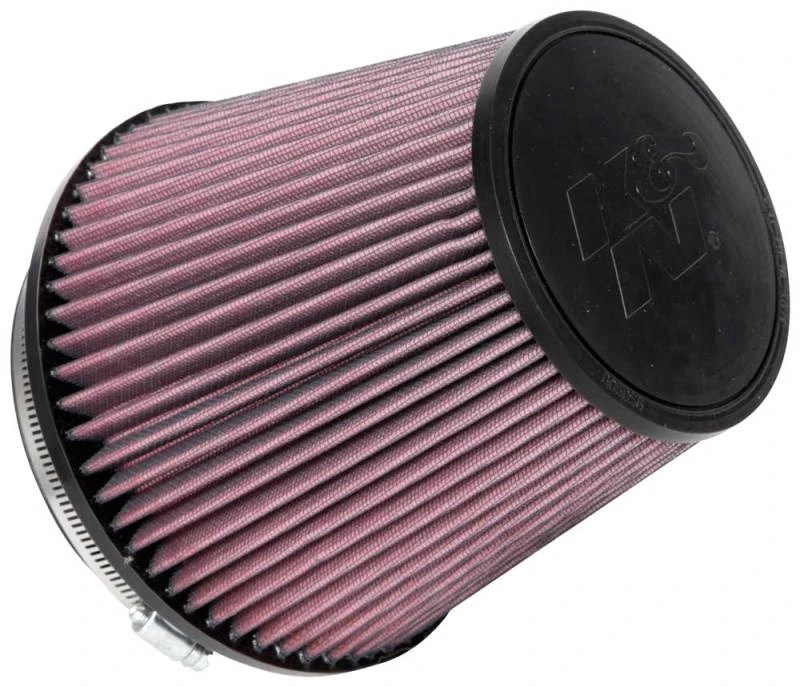 K&N Universeller Clamp-On-Luftfilter 6 Zoll FLG / 7-1/2 Zoll B / 5 Zoll T / 6-1/2 Zoll H