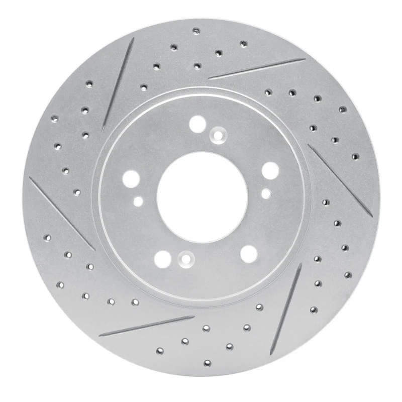 DFC 91-96 Acura Nsx Front Left Drilled & Slotted Geoperformance Rotor