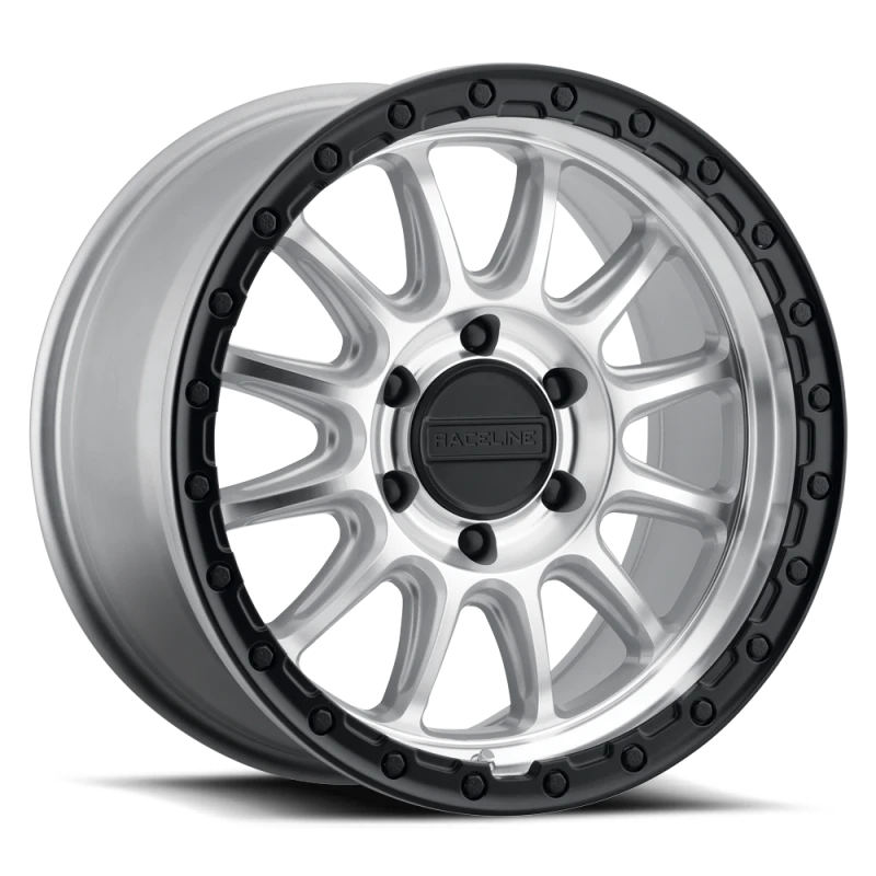 Raceline 960MB Alpha 18x9in / 6X135 BP / 18mm Offset / 87.1mm Bore - Machined CC