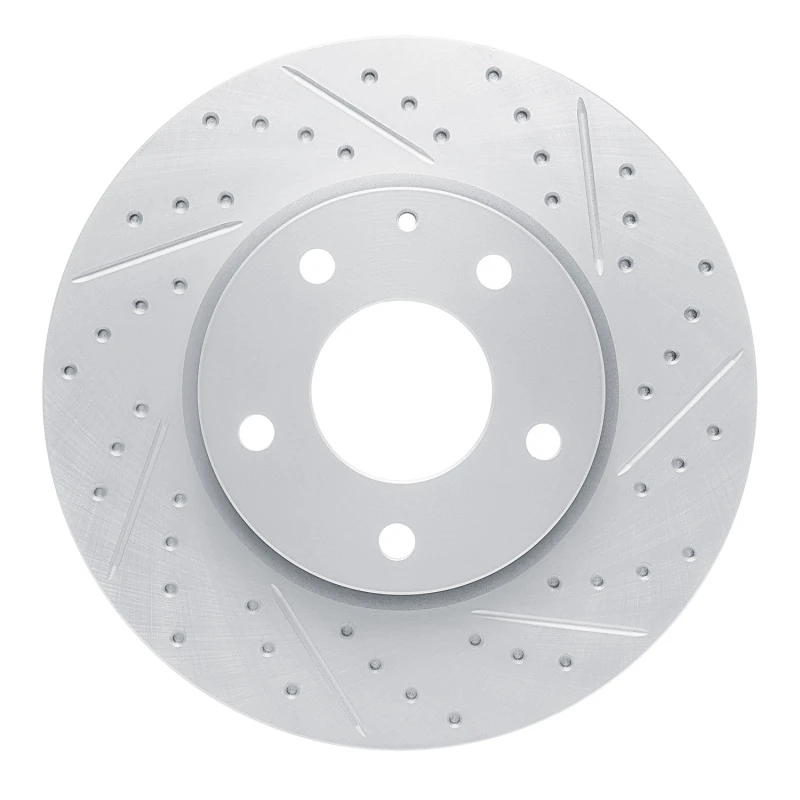 DFC 19-25 Mazda 3 Front Right Drilled & Slotted Geoperformance Rotor