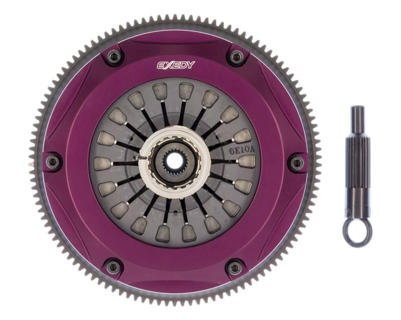 Exedy Hyper Twin Cerametallic Clutch Sprung Center Disc for 1996-1996 Mitsubishi Lancer Evolution IV L4