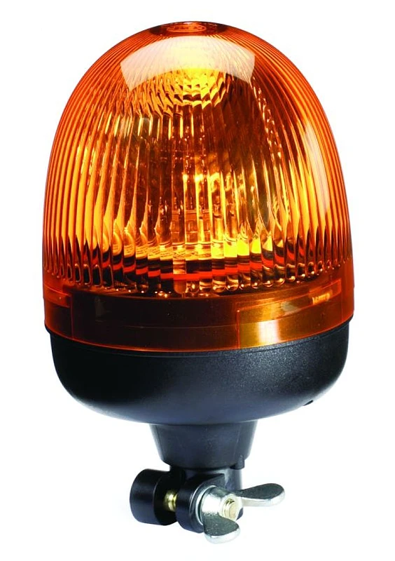 Hella Rota Compact 12V Bernstein-Linse Signalgeber mit flexibler Stangenhalterung