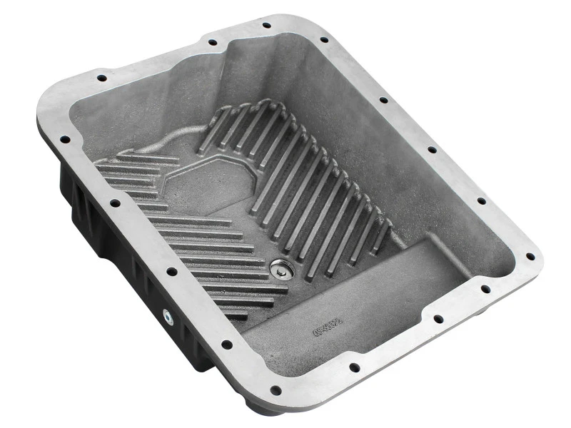 aFe Getriebe-Pfanne (Schwarz mit bearbeiteten Rippen) GM Trucks 99-16 (4L60-E/4L60E/4L65E/4L70E/4L75E)