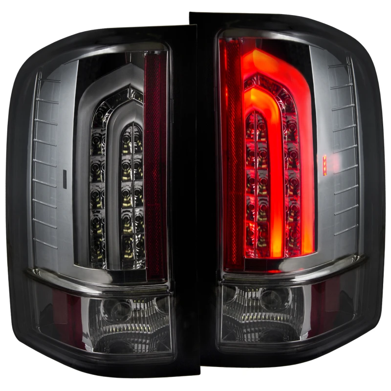 ANZO 2007-2013 Chevrolet Silverado 1500 LED-Rückleuchten Smoke G2