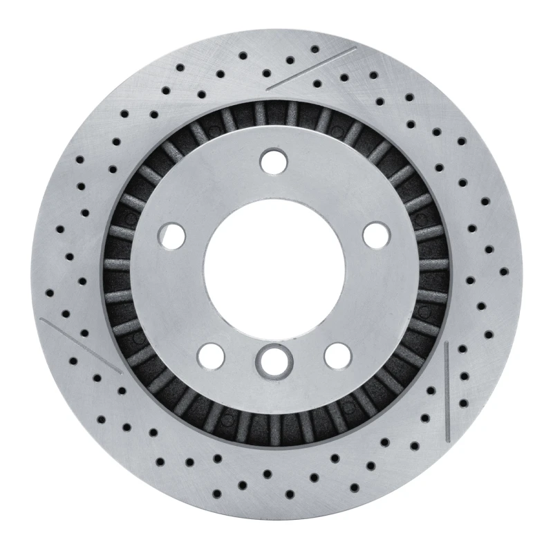 DFC 13-18 Mercedes-Benz G63 AMG Rear Drilled Brake Rotor and Slotted