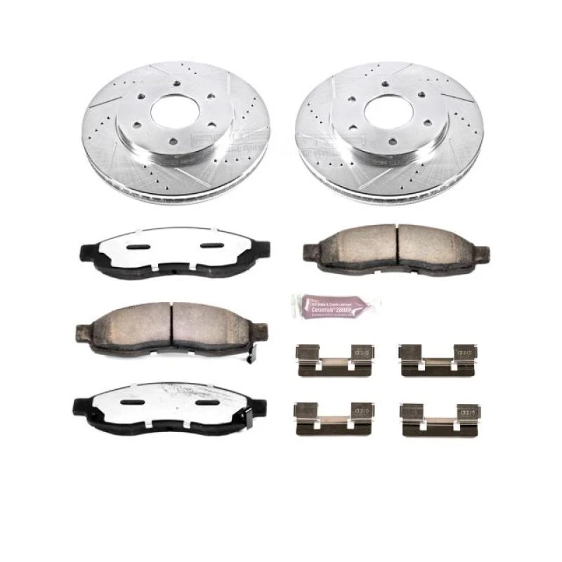 powerstop_K2442-36-6794523d03284 Power Stop 04-05 Infiniti QX56 Front Z36 Truck & Tow Brake Kit