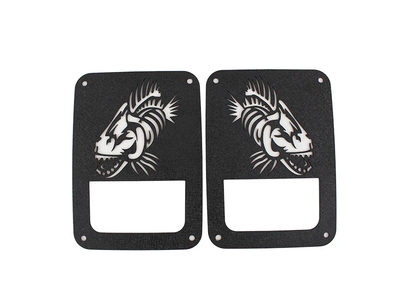 Fishbone Offroad Tail Light Covers for Jeep Wrangler JK