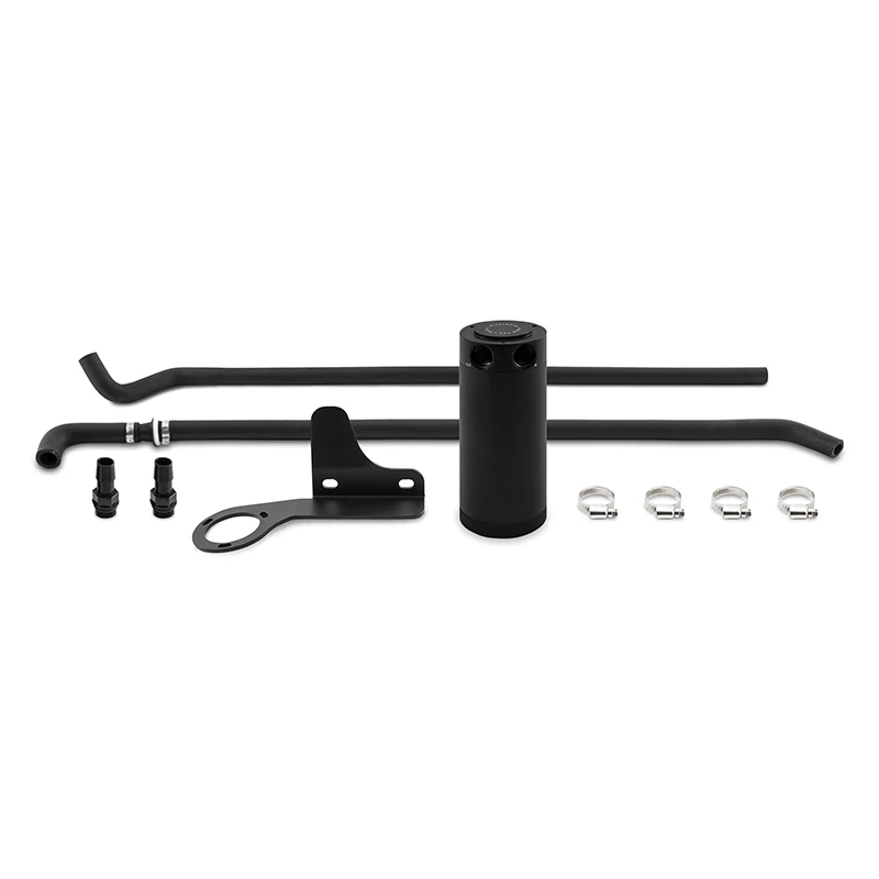 Mishimoto 07-13 Mazda Mazdaspeed3 Baffled Ölfangbehälter-Kit - Schwarz (PCV-Seite)