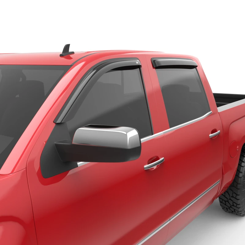 EGR 14+ Chev Silverado Ext Cab Klebe-Fenster-Visiere - Set mit 4 Teilen