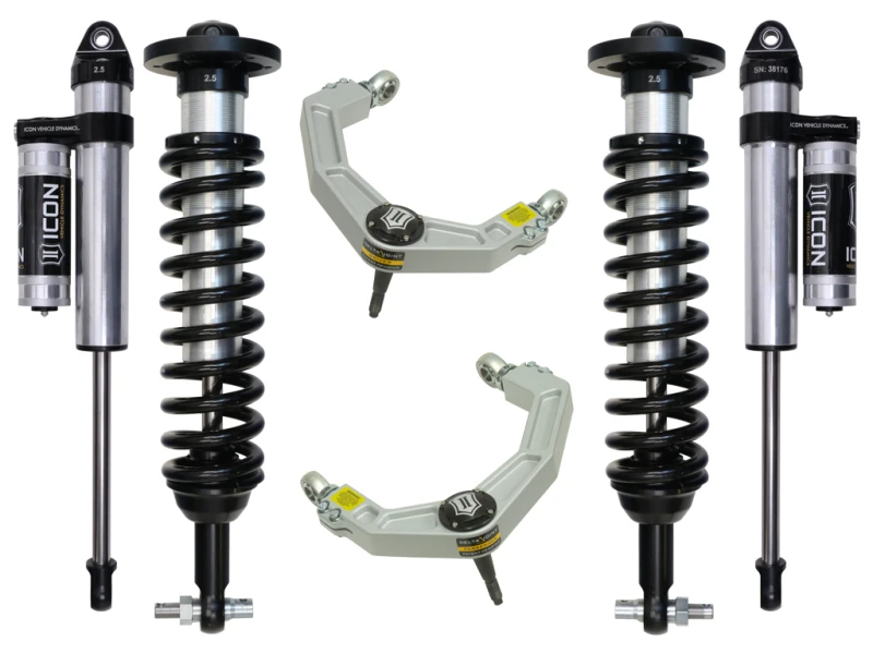 ICON 2015+ Ford F-150 2WD 0-3 Zoll Stage 3 Fahrwerksystem mit Billet Uca