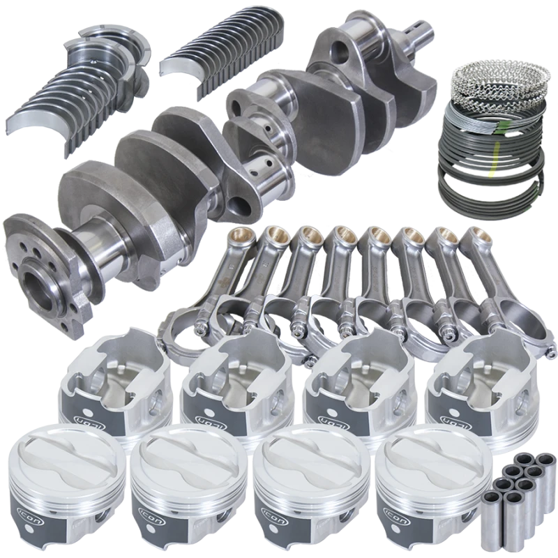 Eagle Chevy 350 Rotierende Baugruppe mit 3.750in Kurbelwelle und 5.700in I-Träger Pleuel