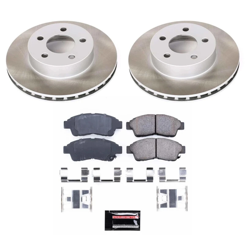Power Stop 97-01 Mercury Mountaineer Front Semi-Coated Rotor Kit
