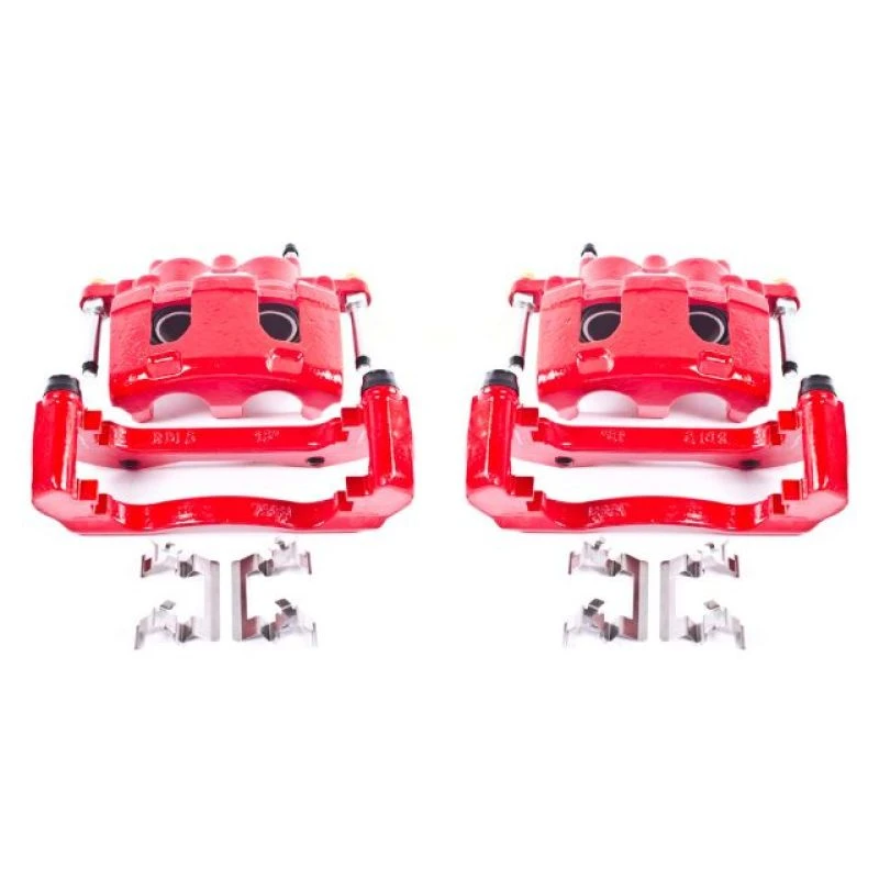 Power Stop 06-11 Buick Lucerne Front Red Calipers w/Brackets - Pair