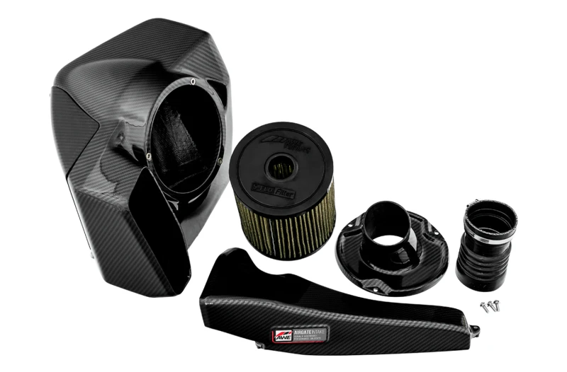 AWE Tuning Audi B9/B9.5 S4/S5/RS5 3.0T Carbon-Faser AirGate Ansaugsystem mit Deckel