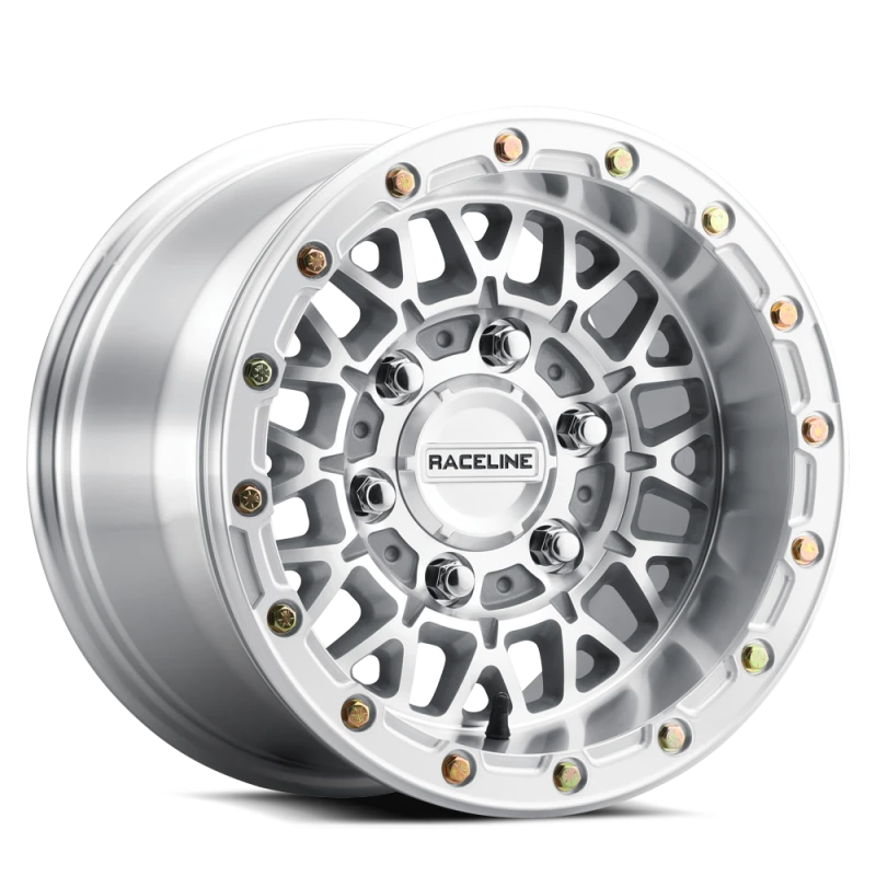 Raceline A15 Omega 15x10in / 6x139.7 BP / 25mm Offset / 78.1mm Bore - Machined