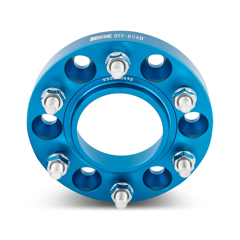Borne Off-Road Wheel Spacers - 6x139.7 - 106 - 30mm - M12 - Blue