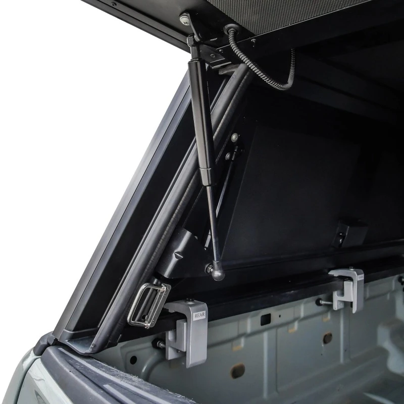 Westin EXP Truck Cap COMPLETE KIT A + BS (19-23 Ford Ranger CC 5ft. Bed) - Black