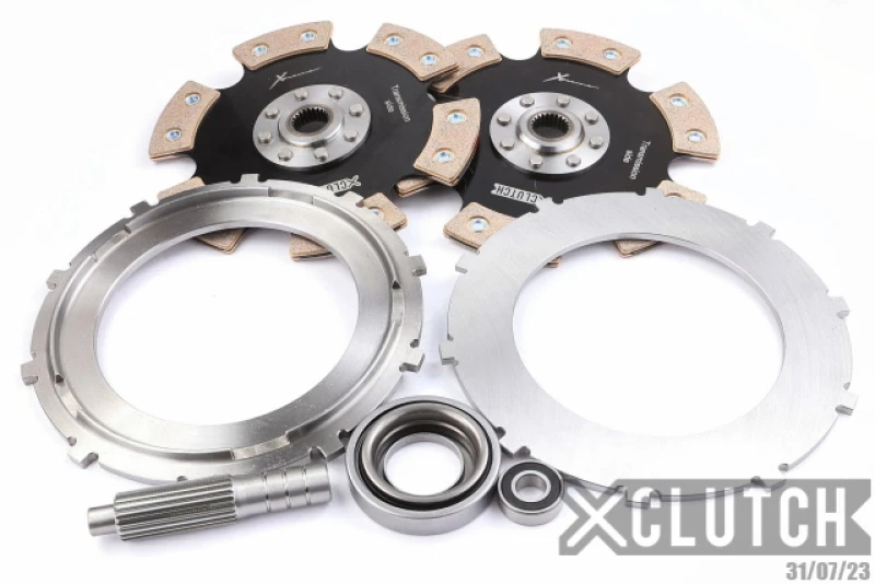XClutch Porsche 9 Zoll Twin Solid Ceramic Multi-Disc Service-Pack