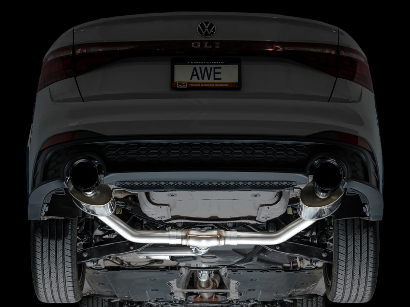 AWE 22-25 Volkswagen Jetta GLI Touring Edition Exhaust - Diamond Black Tips