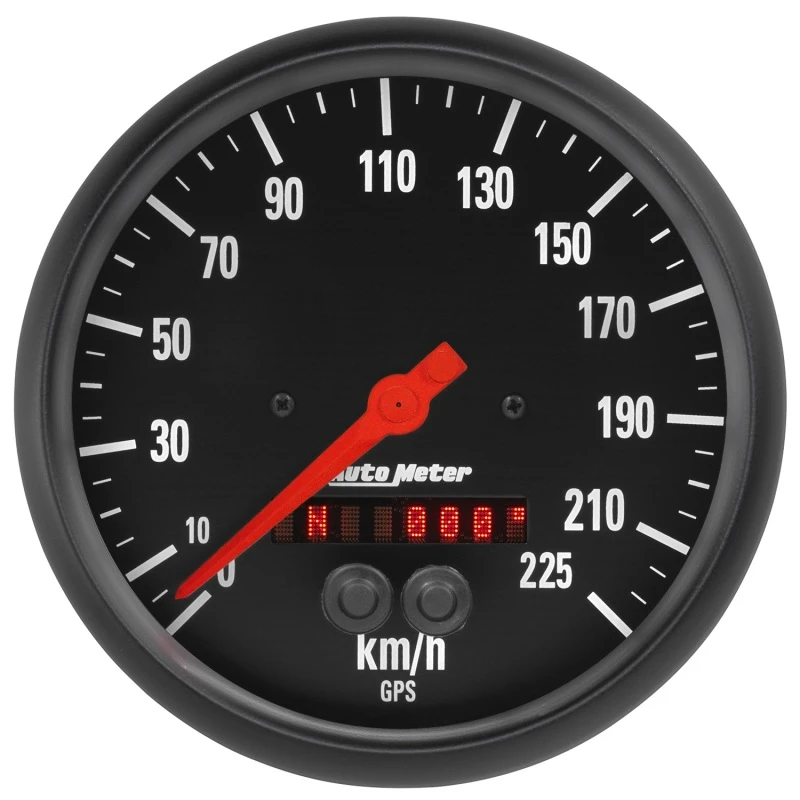 Autometer Z-Serie 5-Zoll-225KM/H (GPS) Geschwindigkeitsanzeige