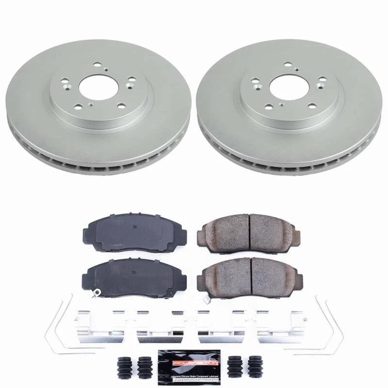 Power Stop 11-14 Acura TSX Front Z23 Coated Brake Kit