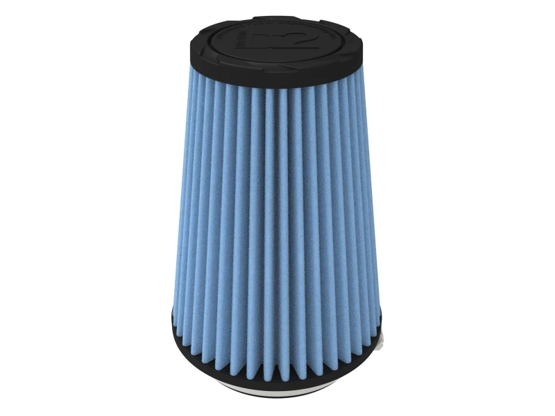 aFe POWER Universal Clamp-On Air Filter w/ D2 Dura-Dry Media 3-5/16in F x 5in B x 3-1/2in T x 7in H