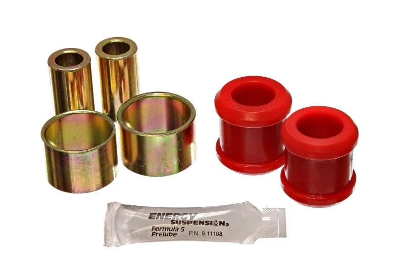 Energy Suspension Track Arm Bushing Set - Vorne - Rot