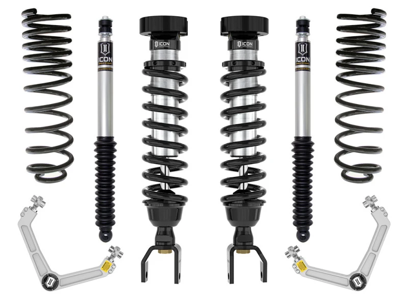 2019+ Ram 1500 2-3 Zoll Stage 2 Federungssystem mit Billet Oberen Kontrollarmen