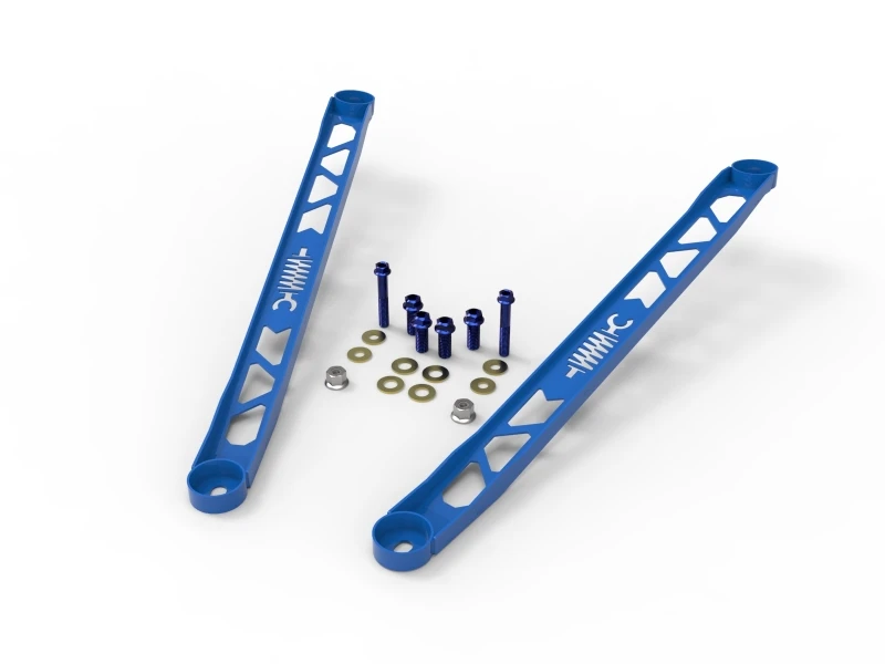 aFe CONTROL 304 Edelstahl Front Federbein-Strebe Blau - Toyota GR Supra (A90) 20-21