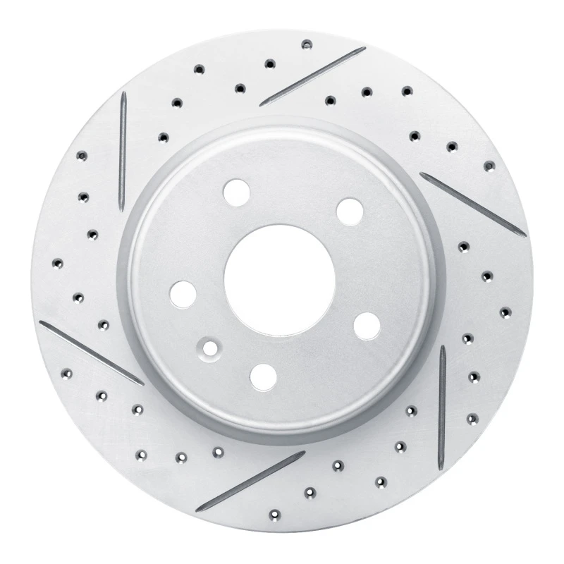 DFC 19-25 Buick Envision Rear Left Drilled & Slotted Geoperformance Rotor
