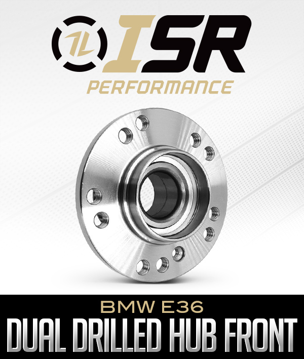 ISR Performance Dual Drilled Front Hub für BMW E36: Mehr Kompatibilität für Ihre Räder